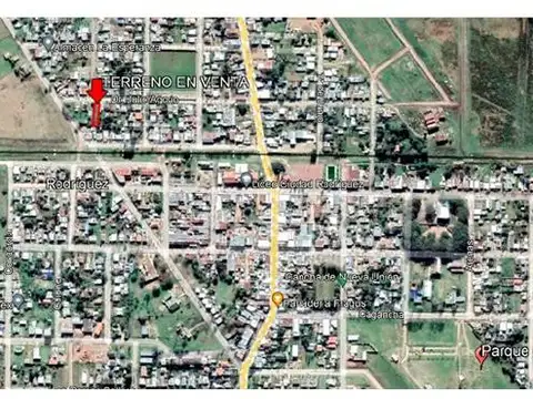 Terreno en Venta 10  mts Frente