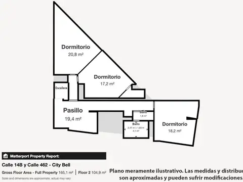 CASA EN VENTA CITY BELL 3 DORMITORIOS
