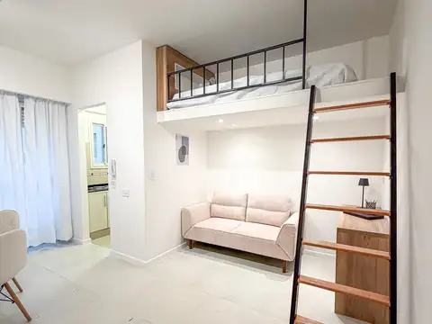 Departamento Monoambiente con 1 baño