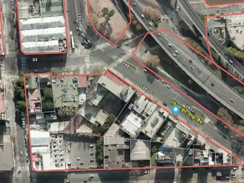 Terreno en Venta 34  mts Fondo