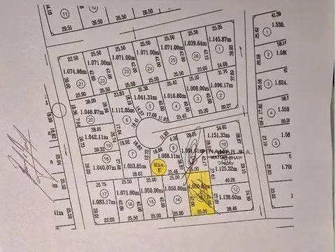 Terreno en Venta 42  mts Fondo