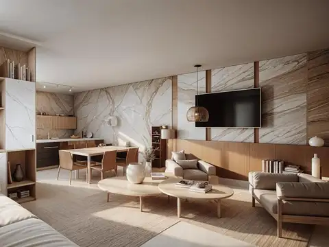 Departamento 3 ambientes con 1 baño