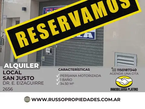 Alquiler Local Comercial San Justo