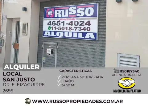 Alquiler Local Comercial San Justo