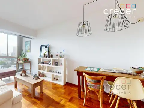Venta Departamento en Colegiales 3 ambientes con balcon terraza piso alto vista abierta