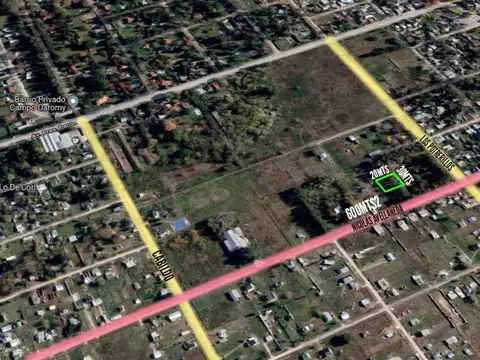 Terreno en venta - 20 x 30mts - 600mts2 - Alejandro Korn