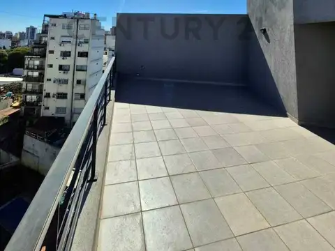 Espectacular piso de 2 ambientes a estrenar en Colegiales. Balcón corrido y gran terraza. Listo para