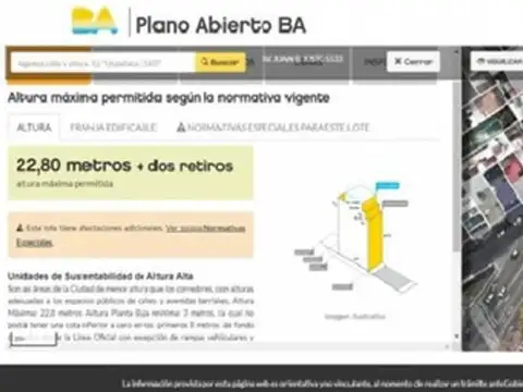 Lote Venta  sobre Juan b Justo Villa Santa Rita acepta metro