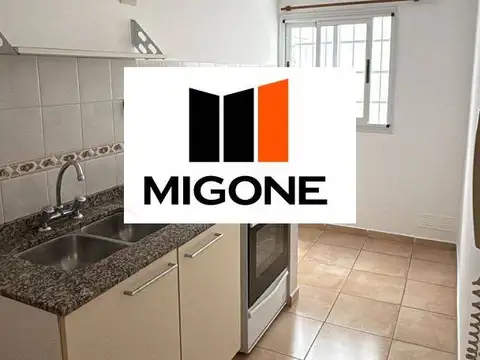 Departamento Monoambiente con 1 baño