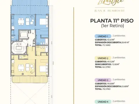 Departamento en Venta de 1 dormitorio