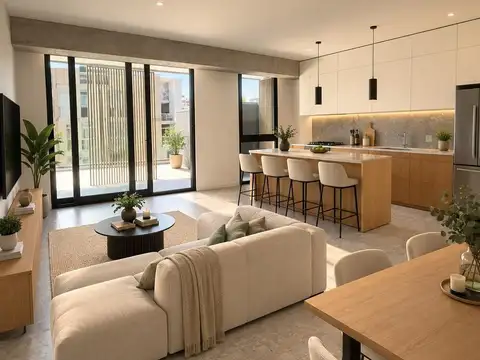 Departamento 3 ambientes con 3 baños
