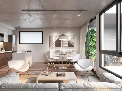 Departamento 3 ambientes con 2 baños