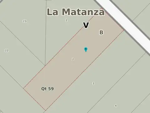 Destacado terreno sobre Gibson en 20 de Junio