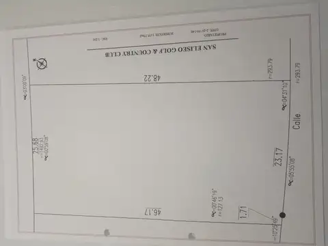 Terreno en Venta 23  mts Frente