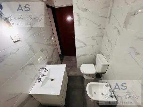 Departamento 2 ambientes con 1 baño