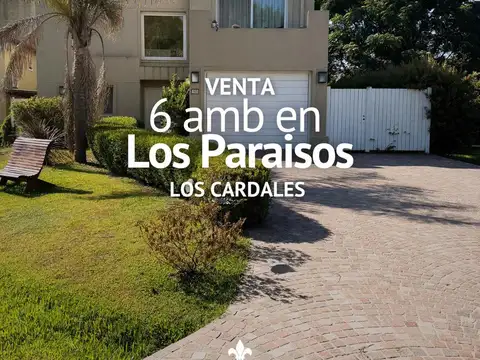 CASA 6 AMBIENTES EN VENTA, BARRIO LOS PARAISOS, LOS CARDALES