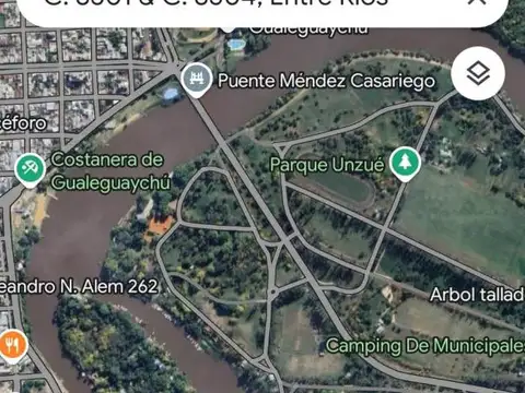 Venta de  lote en Camino De La Costa en Gualeguaychú