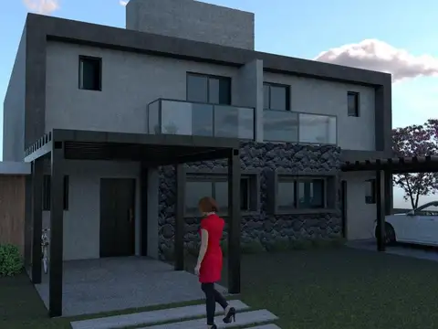 VENTA DUPLEX 3 DORMITORIOS CAMPOS DE MANANTIALES EN OBRA
