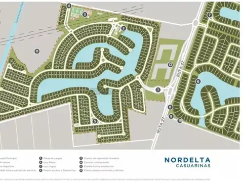 VENTA LOTE C/FINANCIACIÓN EN NORDELTA BARRIO LAS CASUARINAS 