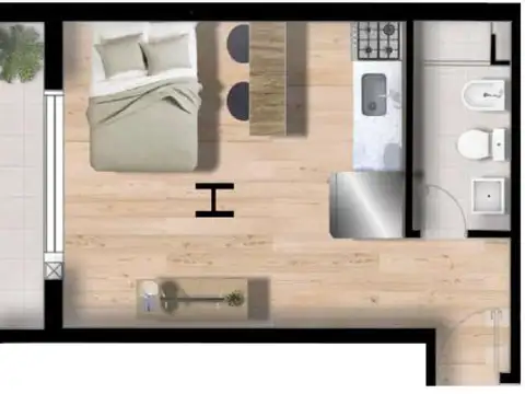 Departamento en Venta en Rosario, $ 43.000