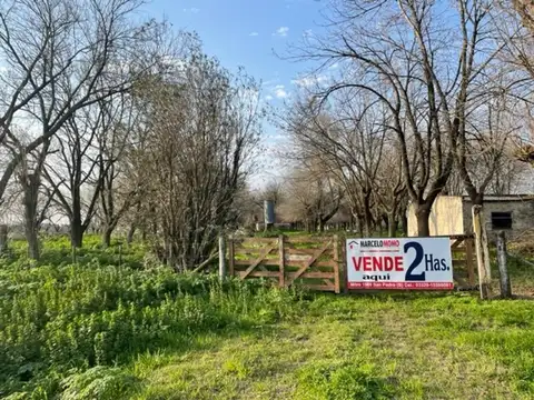 2 has s/asfalto casa servicios arboleda tranquilidad