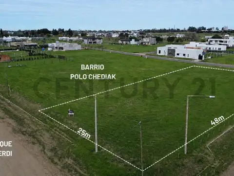 TERRENO EN POLO CHEDIAK - EXCELENTE OPORTUNIDAD. VENADO TUERTO