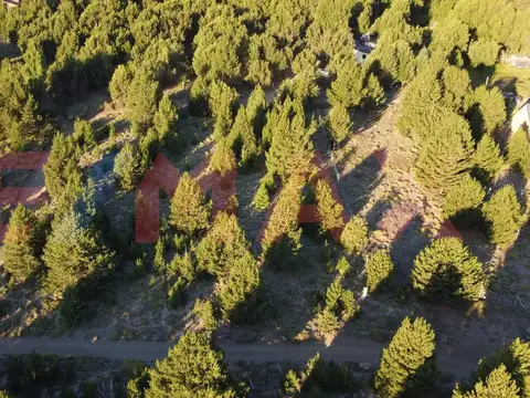 dos lotes comerciales soleados en venta Meliquina