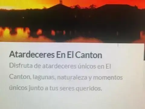 Terreno en Venta en El Canton, USD 220.000