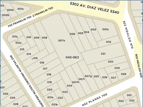 Terreno en Venta en Caballito, USD 750.000