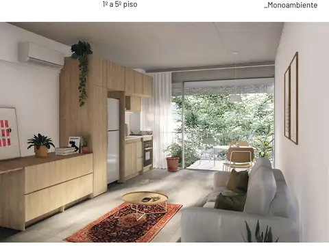 Departamento en Venta de 1 dormitorio