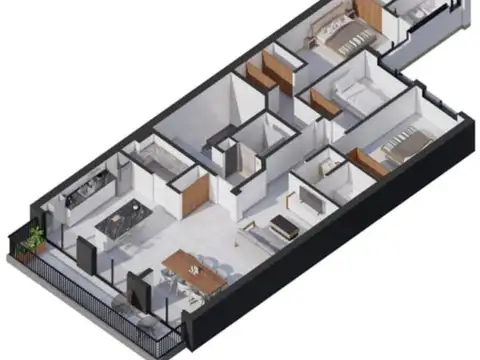 Departamento en Venta de 2 ambientes