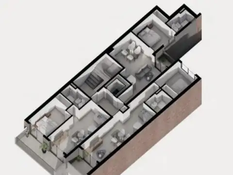 Departamento en Venta de 1 dormitorio