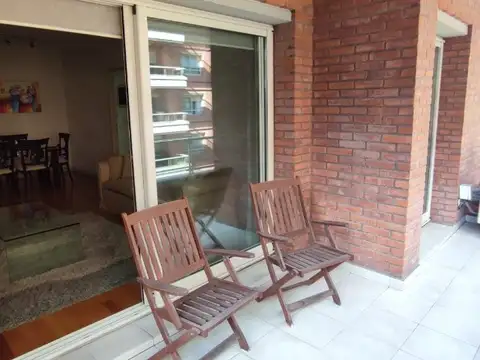 Departamento 2 ambientes con 2 baños