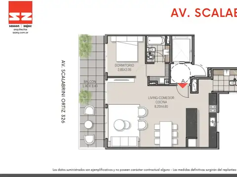 Departamento Venta 2 Ambientes Villa Crespo Balcón