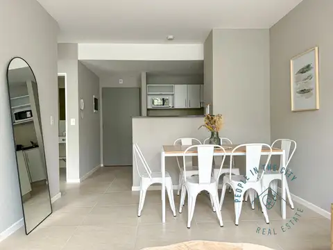 Departamento 2 ambientes con 1 baño