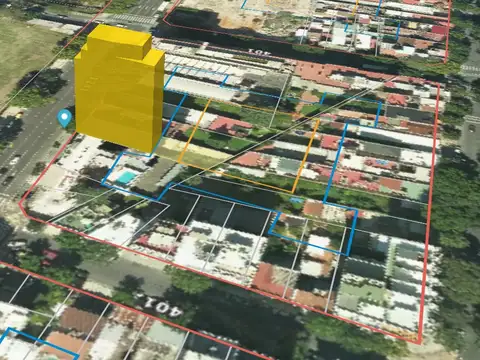 Terreno en Venta 45  mts Fondo