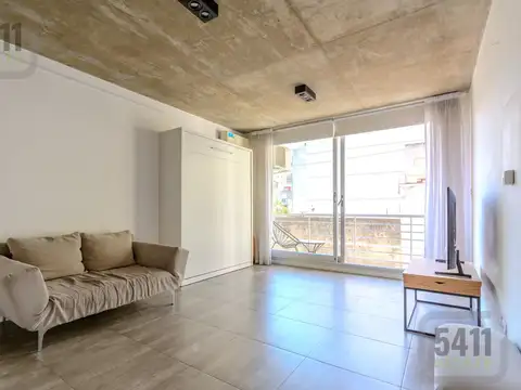 Venta Monoambiente 4to piso cfrente Balcon vista abierta Apto Credito en Palermo Hollywood
