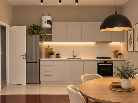 Depto Tipo Casa 2 ambientes con 1 baño