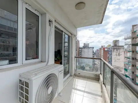 Departamento 2 ambientes con 1 baño
