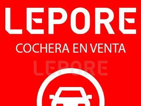cochera en palermo