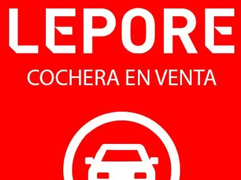 cochera en palermo