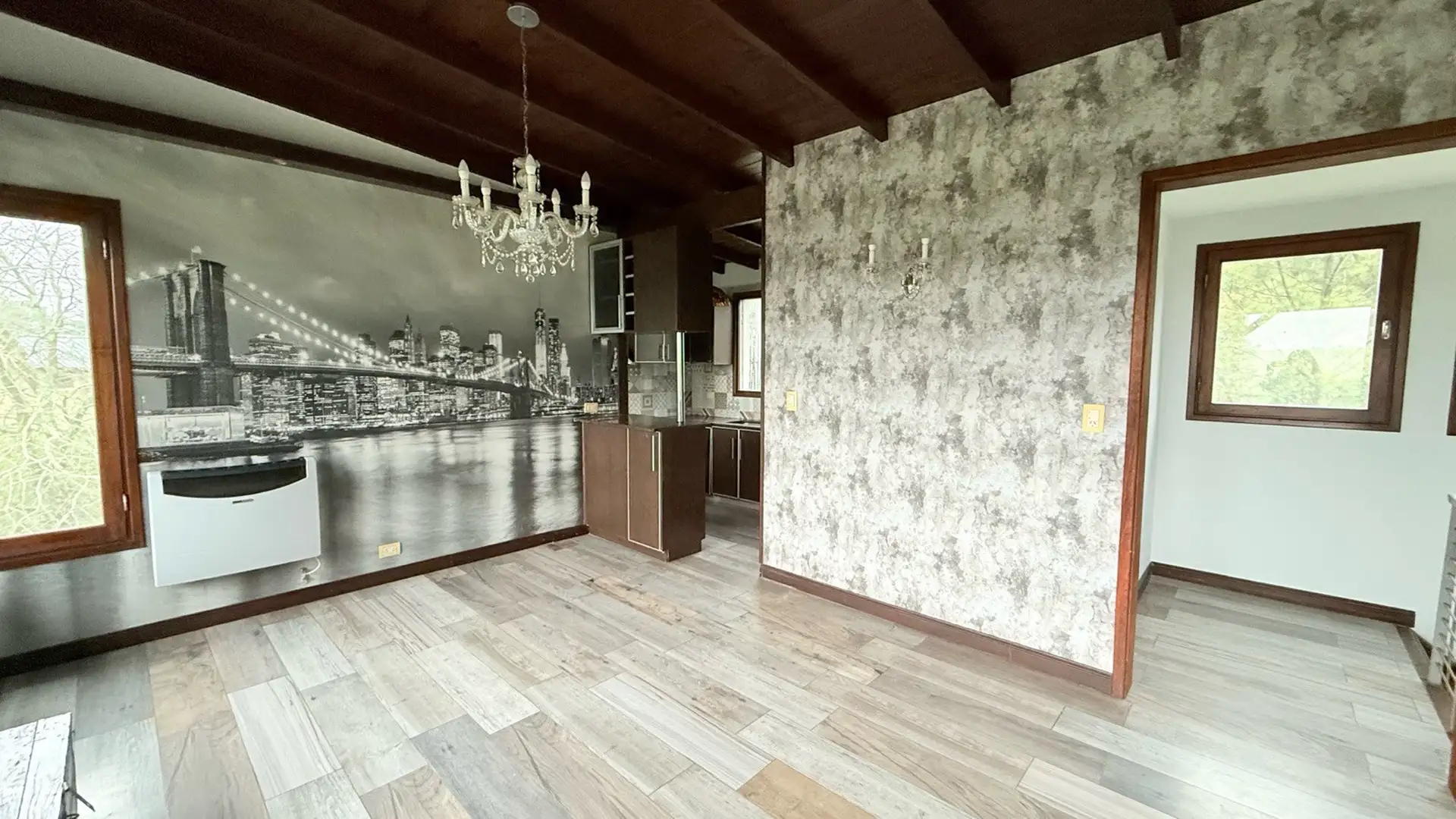 Casa 3 ambientes sobre el balcón del golf