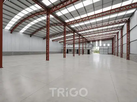 Nave Industrial 1.300 m2 en Alquiler dentro de predio cerrado a metros de Acceso Norte