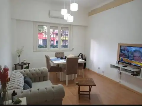 ALQUILER DPTO 2 AMBIENTES AMOBLADO CON PATIO EN LAS CAÑITAS