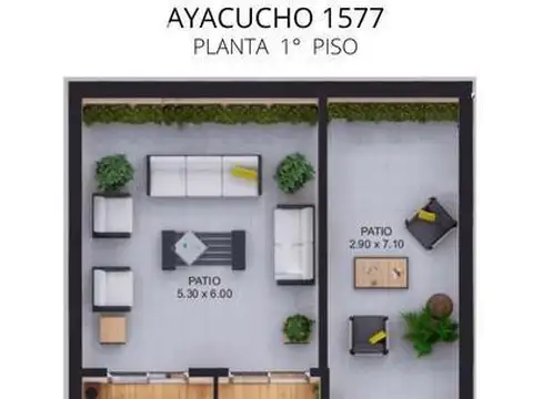 Departamento en Venta al Oeste