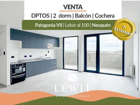 Venta departamentos a estrenar | 2 dormitorios | edificio patagonia vii | leloir al 100 | neuquén