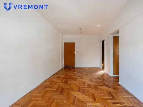 Departamento 2 ambientes con 1 baño