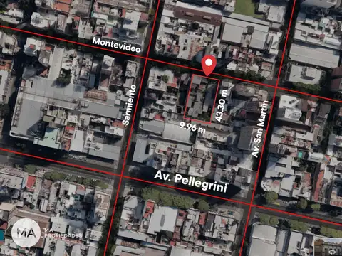 Terreno para edificio - Montevideo 1045 - Centro - Rosario | Venta