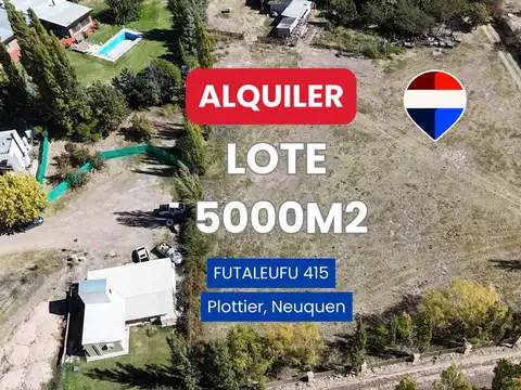 ALQUILER LOTE 5000 M2 FUTALEUFU 425 PLOTTIER
