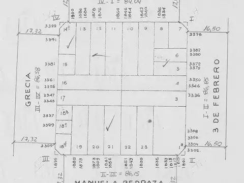 Terreno en  Venta en Nuñez
